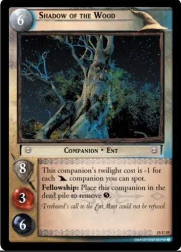 Lotr tcg hunters ombra - hunters, del