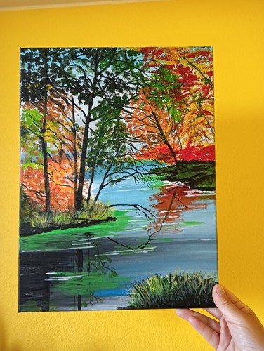 Quadro dipinto mano - quadro,