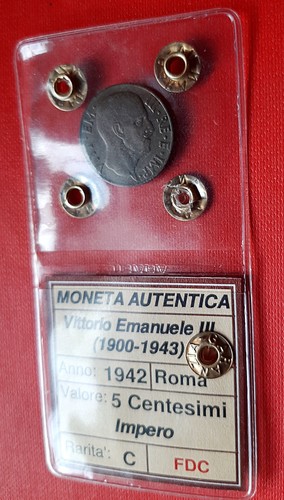 Italy centesimi 1942 empire - 5,