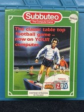 SUBBUTEO The Computer Game Originale COMPLETO COMMODORE AMIGA  MANUALE ITA RARO