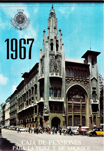 Almanaque 1967 calendario - almanaque,