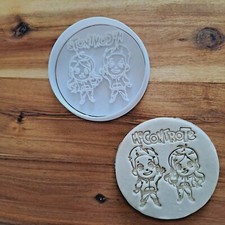 Me contro Te Luì e Sofì cookie cutter formina tagliabiscotti Biscotto PDZ