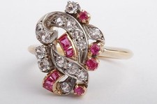 Anello in oro giallo 750 18