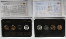 Set metalli preziosi Prestige RFT Renania Settentrionale-Vestfalia 2011 campione certificato (152233)