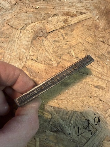 Timbro antico legno - antico,