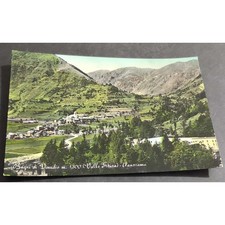 Cartolina Bagni di Vinadio - Valle Stura - Panorama