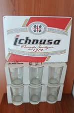 6 BICCHIERI BIRRA ICHNUSA 20