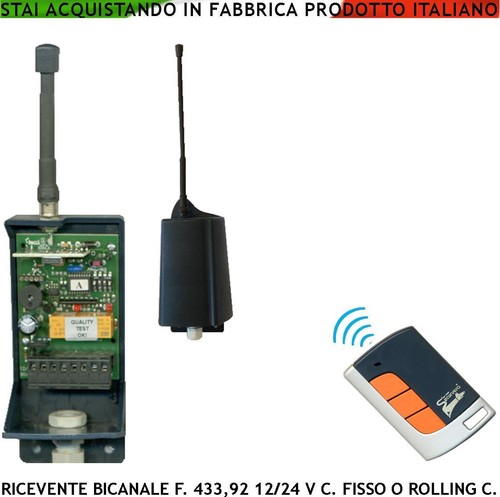Radioricevitore bicanale 24 - bicanale, 12/24