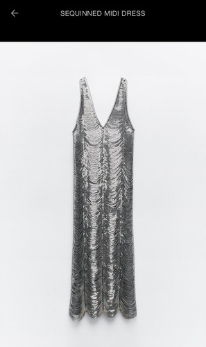 Abito midi zara con - abito,