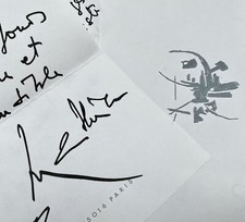 Georges Mathieu rend hommage