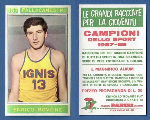 Figurina campioni dello sport - campioni,