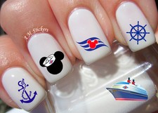 Adesivi Nail Art Disney Cruise