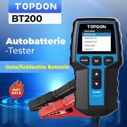 Topdon bt200 tester batteria - topdon,
