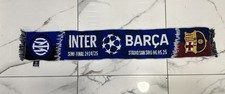 Sciarpa Fc Inter Vs Barcelona  Semi Finale  CHAMPIONS LEAGUE 2025 Uefa Ufficiale