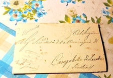 PIEGO IN FRANCHIGIA DEL 1873