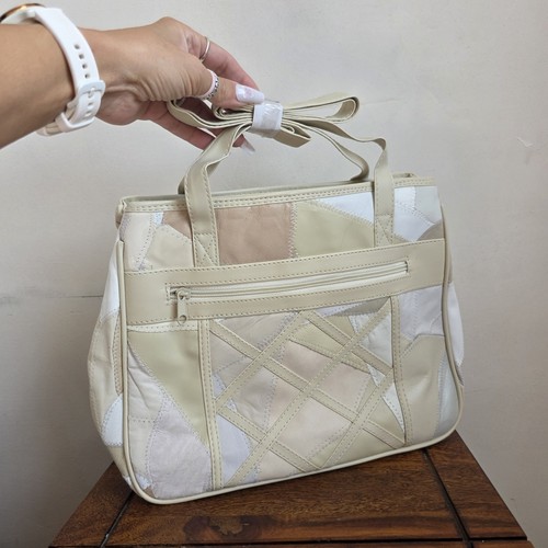 Borsa mano patchwork vera - borsa, in