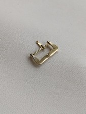 60s TISSOT GOLD PLATED WATCH STRAP BUCKLE FIBBIA OROLOGIO UHREN 16mm SEASTAR