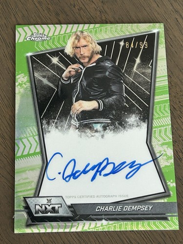 2026 wwe topps chrome charlie - topps,