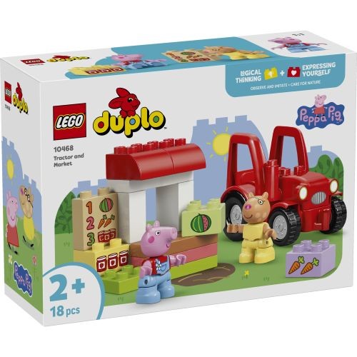 Lego 10468 duplo trattore e - lego,
