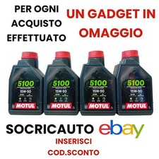 4 Litri Olio Motul 5100 15W50