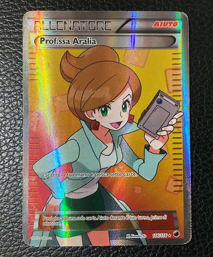 Pokemon prof ssa aralia holo - prof.ssa,