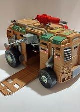 Teenage Mutant Ninja Turtles TMNT Shellraiser Assault Van Playmates 2012