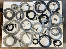 LOTTO misto  CAVI m8 m12 3/4/5poli sensori vari totale 35 pezzi