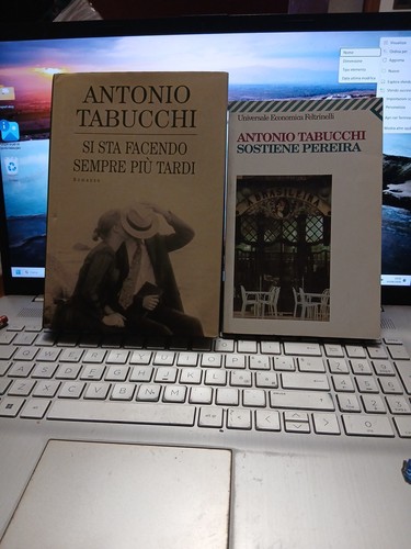 Tabucchi sta facendo - si,