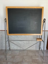 Lavagna scolastica girevole Vintage anni '70