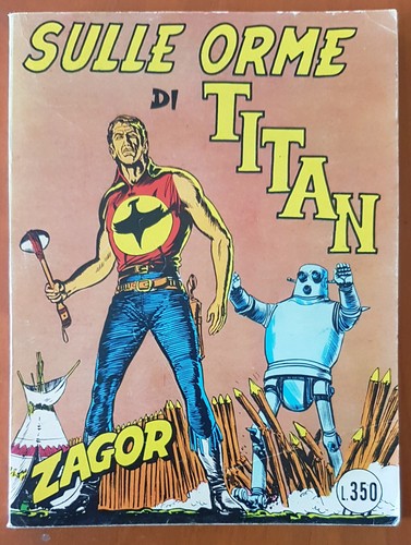 Zagor scritta rossa 12 da - scritta,
