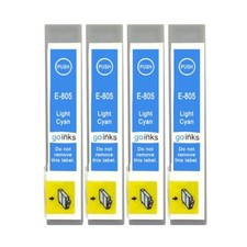 4 cartucce inchiostro ciano