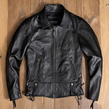 Giacca Moto Uomo Vera Pelle di