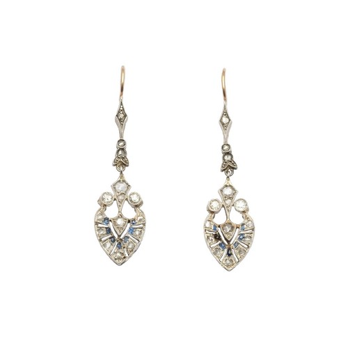 Orecchini deco goccia con - deco,