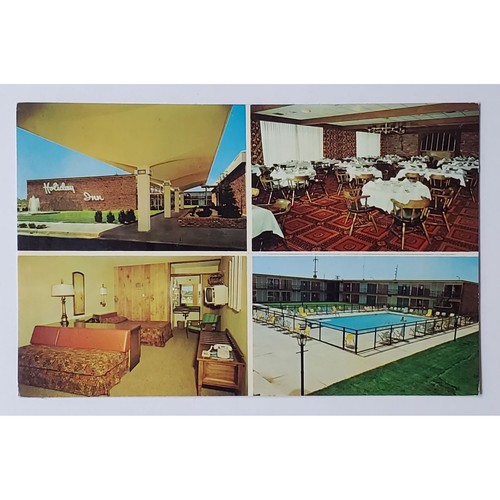 Postcard holiday inn - postcard,