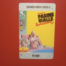 Scheda Telefonica Pagine Gialle Campania 5000 Lire Nuova