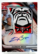 Carson Beck 2024 Bowman Best U