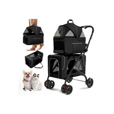 Passeggino per Cani Doppio