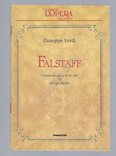 Falstaff verdi opera - falstaff, lirica