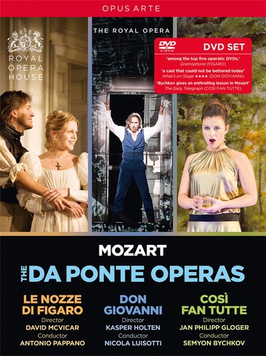 Dvd mozart da ponte - [dvd], opera