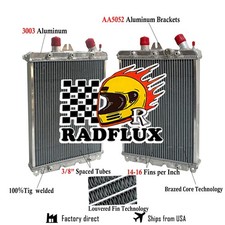 Full Aluminum Radiator Fits