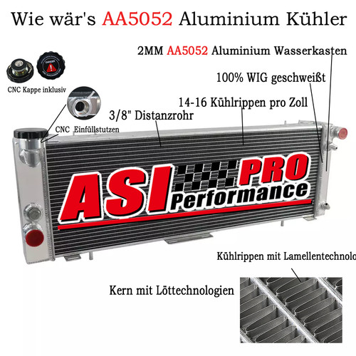 Radiatore alluminio per jeep - radiatore,