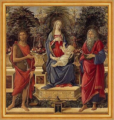 Madonna con santi - madonna,