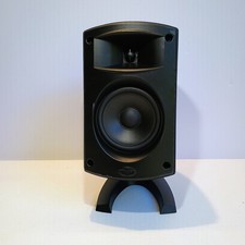 Altoparlante Klipsch Quintet II con supporto testato e funzionante senza griglia
