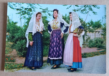 cartolina - costumi Sardi -