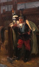 Quadro Antico Militaria Marius