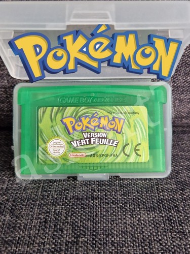 Pokémon version vert feuille - pokémon,