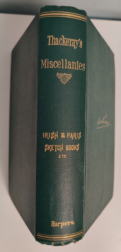Thackeray miscellanies irish - thackeray's,