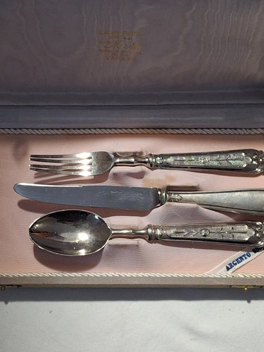 Set posate argento 800 - set,