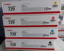 KIT TONER CANON 729 (N,C,M,Y) ORIGINALE x CANON LBP 7010C  e CANON LBP 7018C