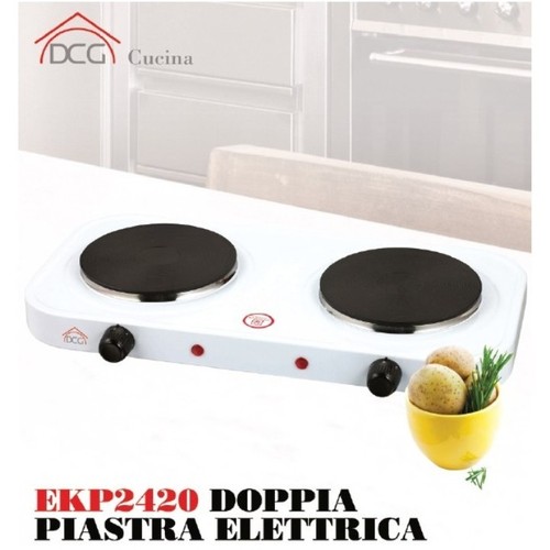 Doppia piastra cottura - doppia,